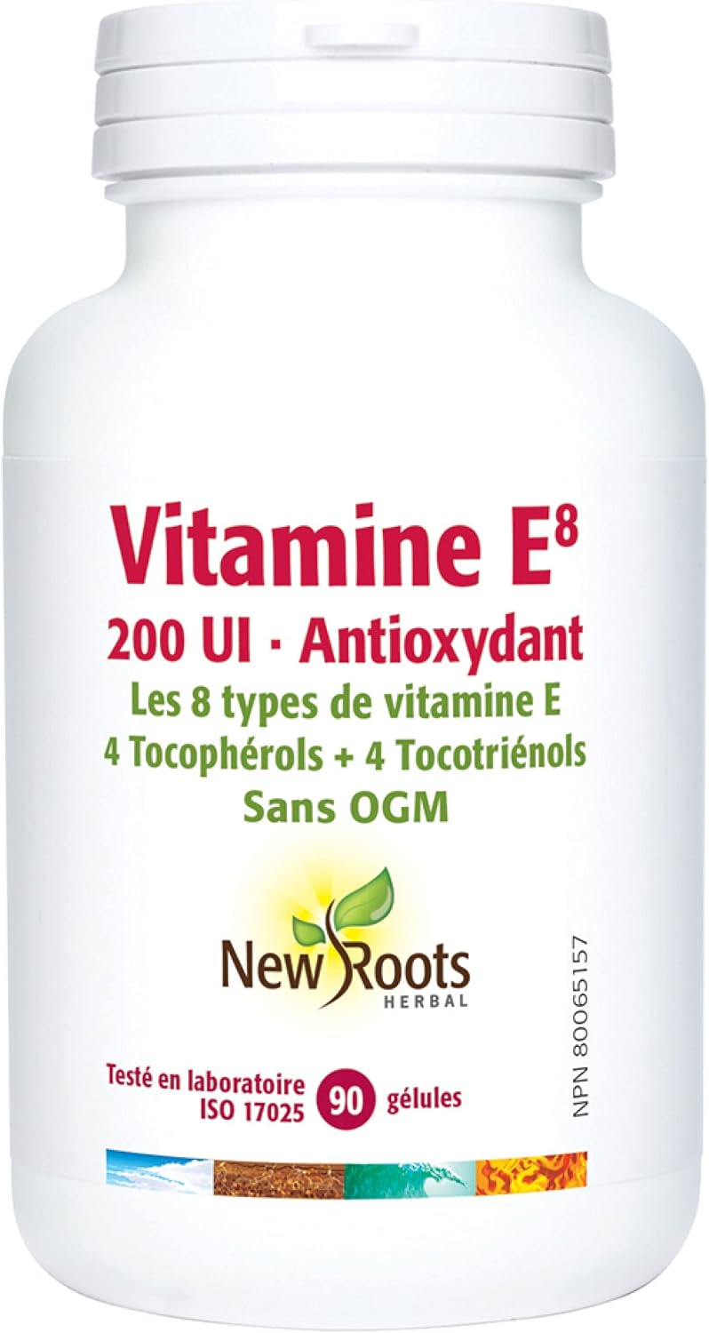 New Roots Herbal - Vitamin E 200?IU - 90 Softgels