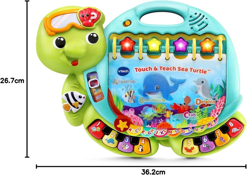 Vtech - Touch & Teach Sea Turtle Interactive Learning Book (English Version)