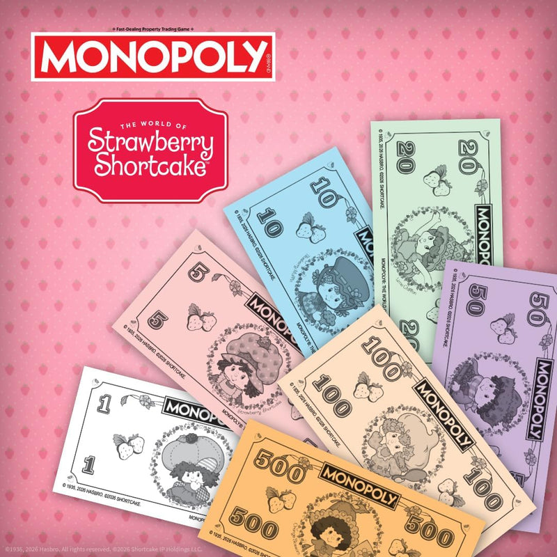 USAopoly - MONOPOLY STRAWBERRY SHORTCAKE