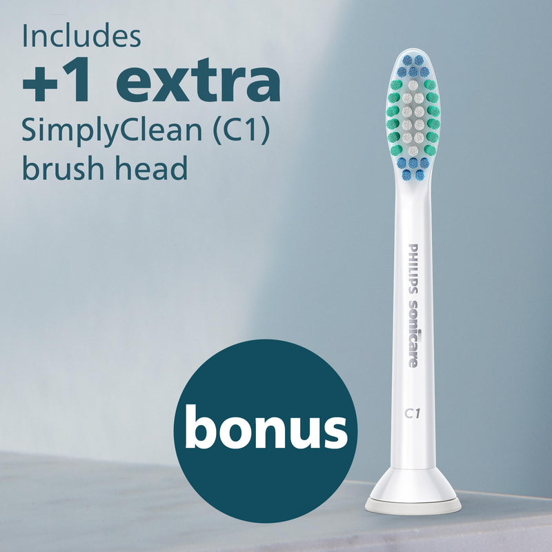 Philips Sonicare 1300 Electric Toothbrush HX3642/02, White