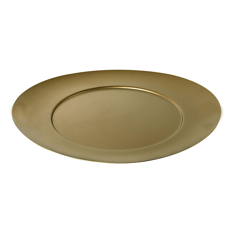 Mepra – Atmosfera Charger Plate 13.5"D – Materic Gold