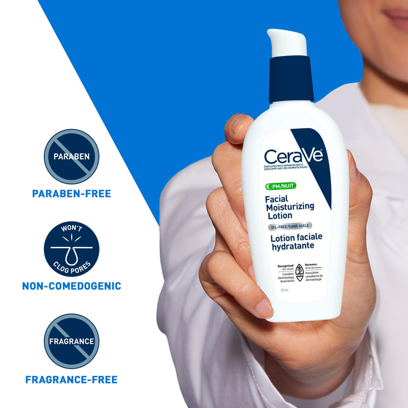 CeraVe - PM Facial Moisturizing Lotion - 89 mL