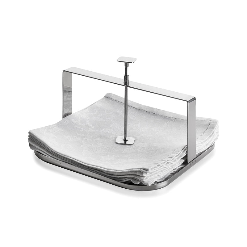 Mepra – Stile by Pininfarina Napkin Holder – 8.66"W x 8.66"D – Mirror