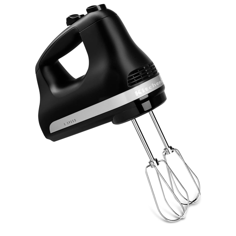 KitchenAid KHM512BM 5-Speed Hand Mixer Matte Black