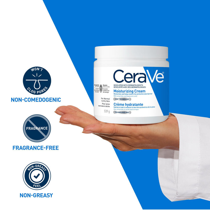 CeraVe - Moisturizing Cream - 539 g
