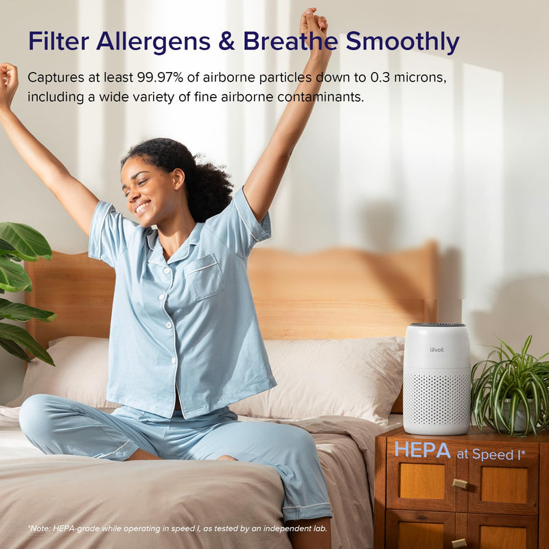 Levoit Core Mini-P Air Purifier, White