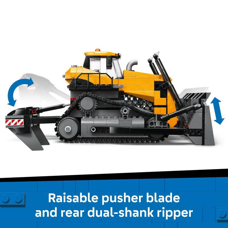 LEGO City Yellow Bulldozer 60466