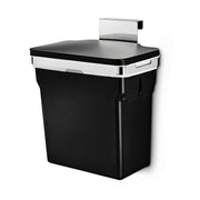 simplehuman In-Cabinet Trash Can CW1643, 10 L, Black