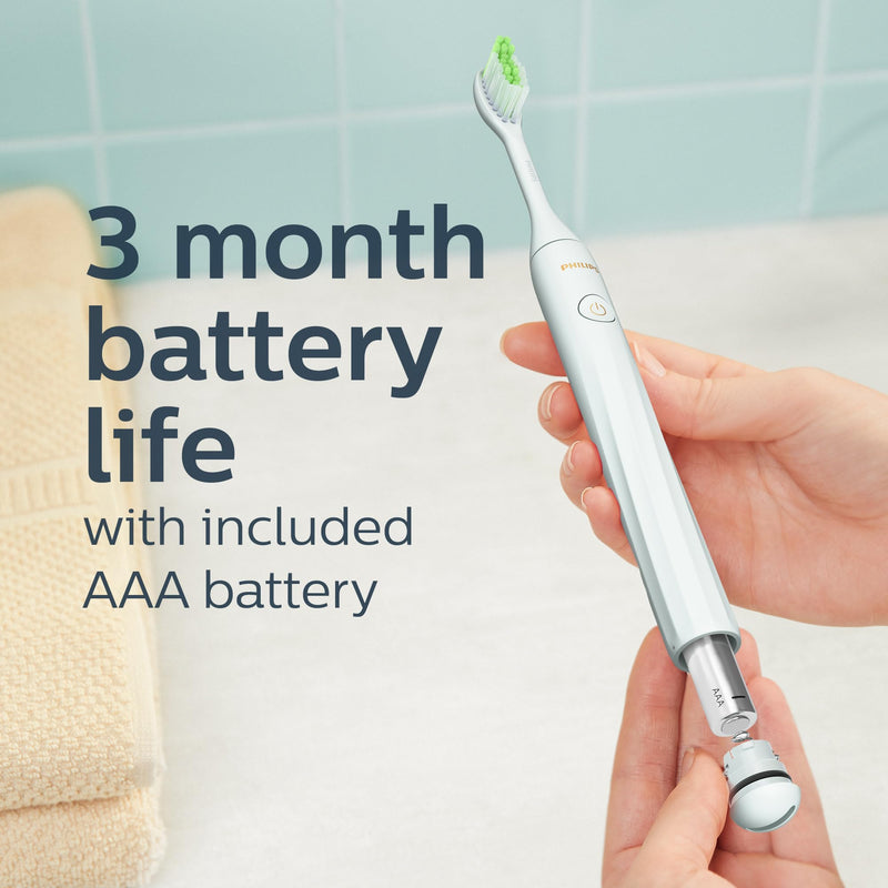 Philips One by Sonicare Battery Toothbrush HY1100/03, Mint