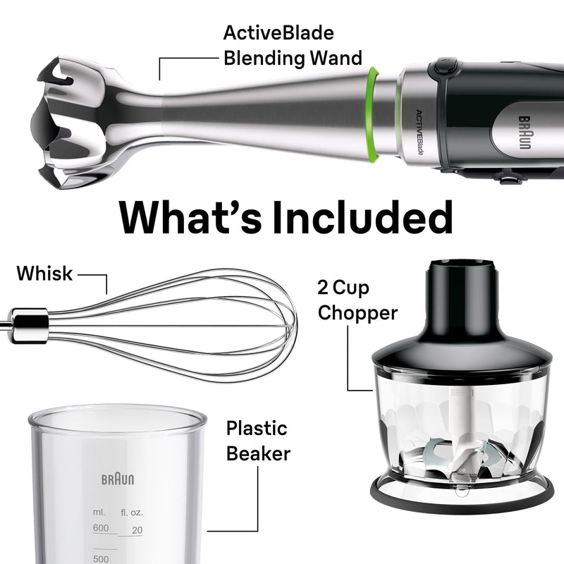 Braun MultiQuick 7 MQ7035 Immersion Blender Set