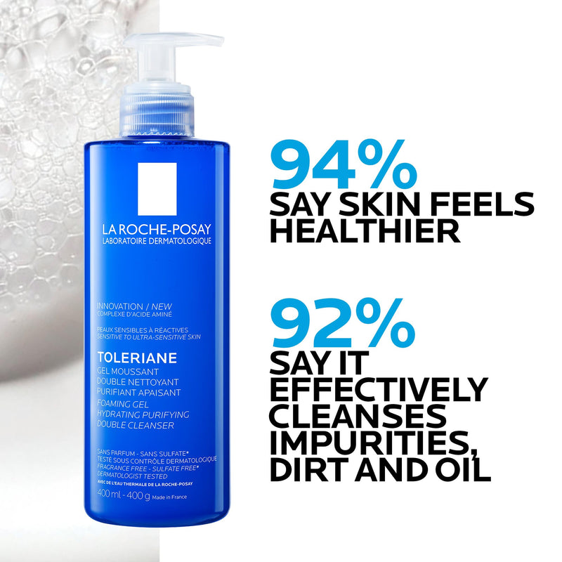 La Roche-Posay - Toleriane Hydrating Foaming Cleanser - 400 mL