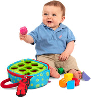 Melissa & Doug - Kids Take-Along Shape Sorter - Limolin 
