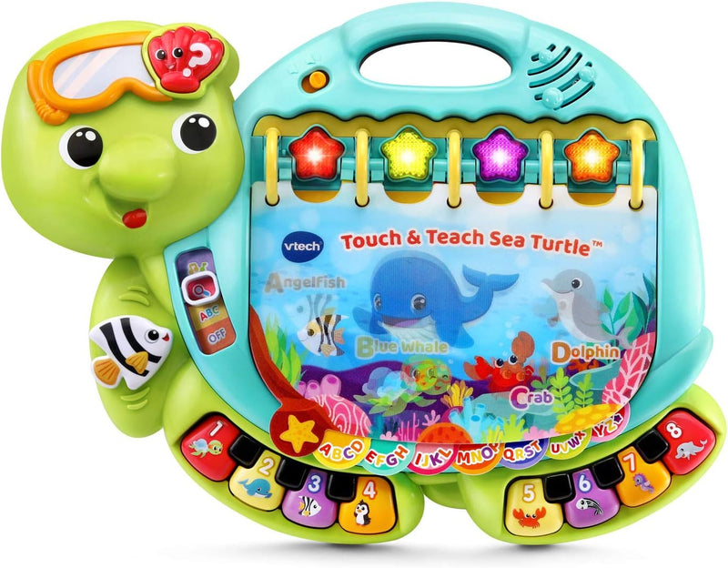 Vtech - Touch & Teach Sea Turtle Interactive Learning Book (English Version)