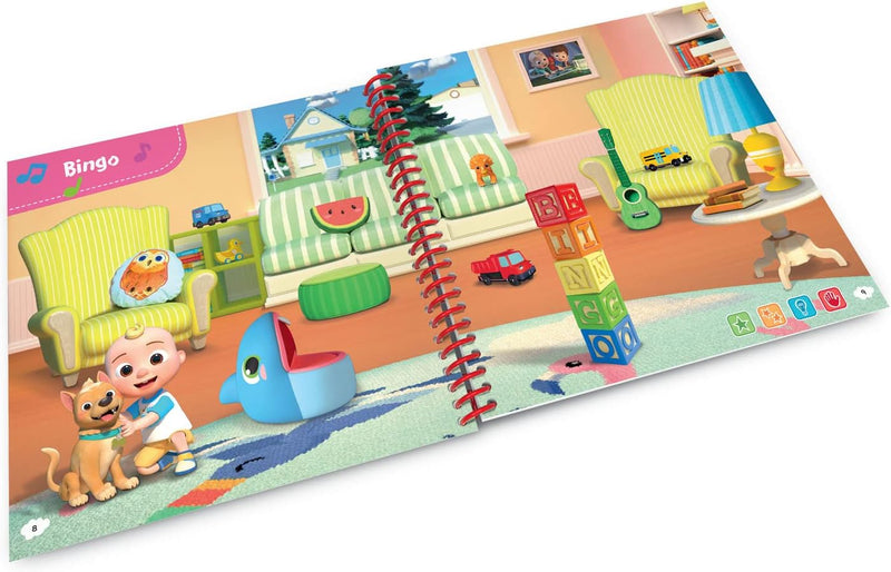 LeapFrog - LeapStart Preschool (Level 1) - CoComelon Sing and Learn Activity Book (English Version)