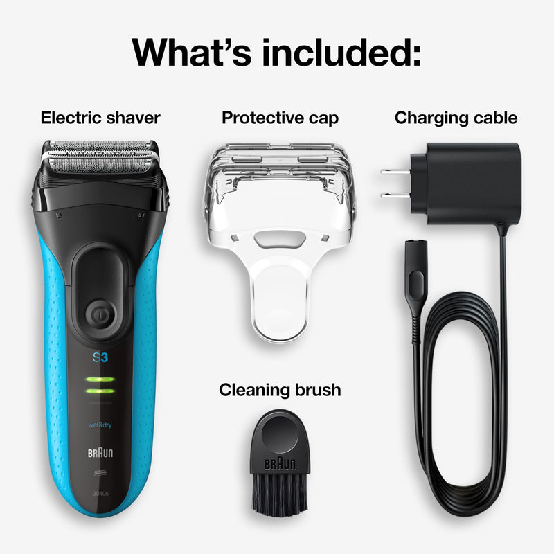 Braun Series 3 ProSkin 3040s Wet & Dry Foil Shaver