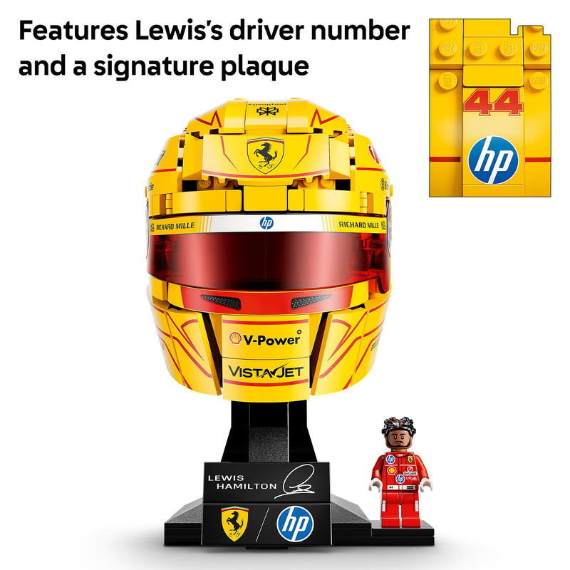 LEGO Editions Scuderia Ferrari HP Lewis Hamilton Helmet 43022