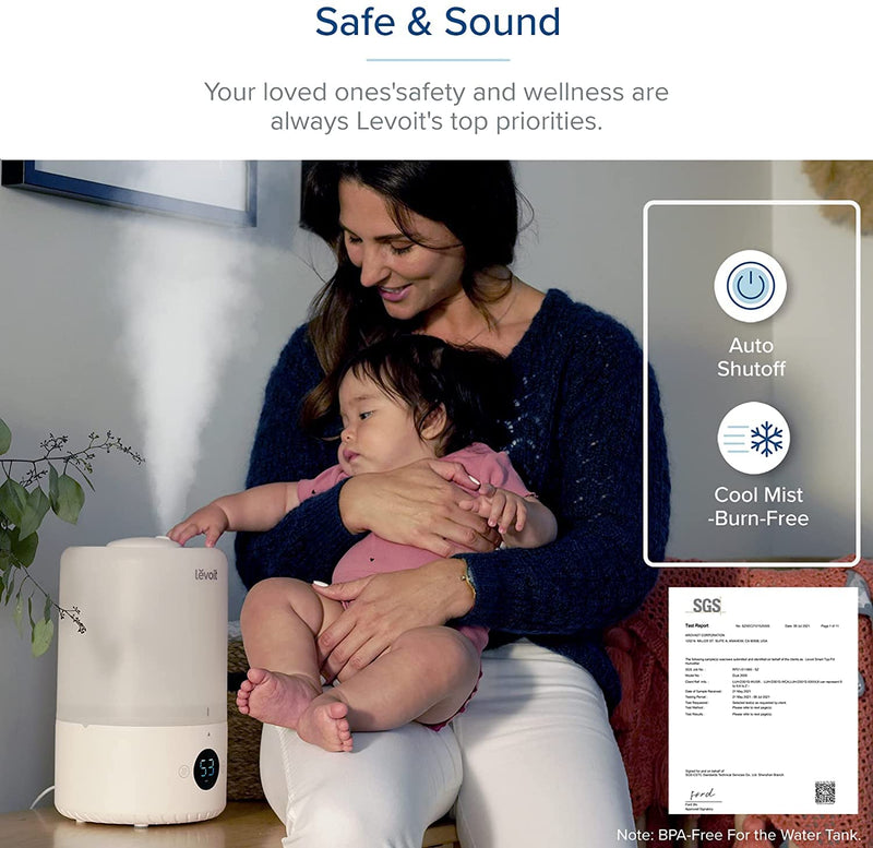 Levoit Smart Top-Fill Humidifier LUH-D301S-WUS