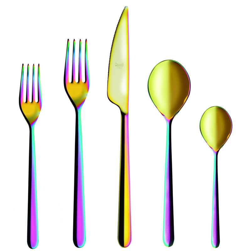 Mepra – Linea Rainbow – 20-Piece Flatware Set