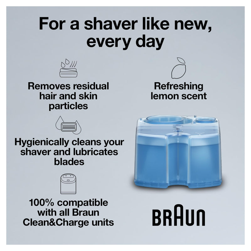 Braun Clean & Renew CCR Cleaning Cartridges, 3 Pack