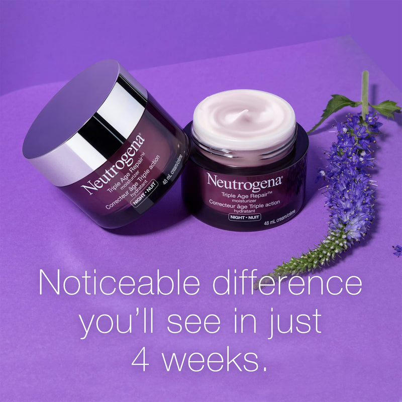 Neutrogena Triple Age Repair Night Cream, 48 mL