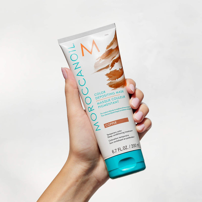 Moroccanoil Color Depositing Mask, Copper, 200 mL