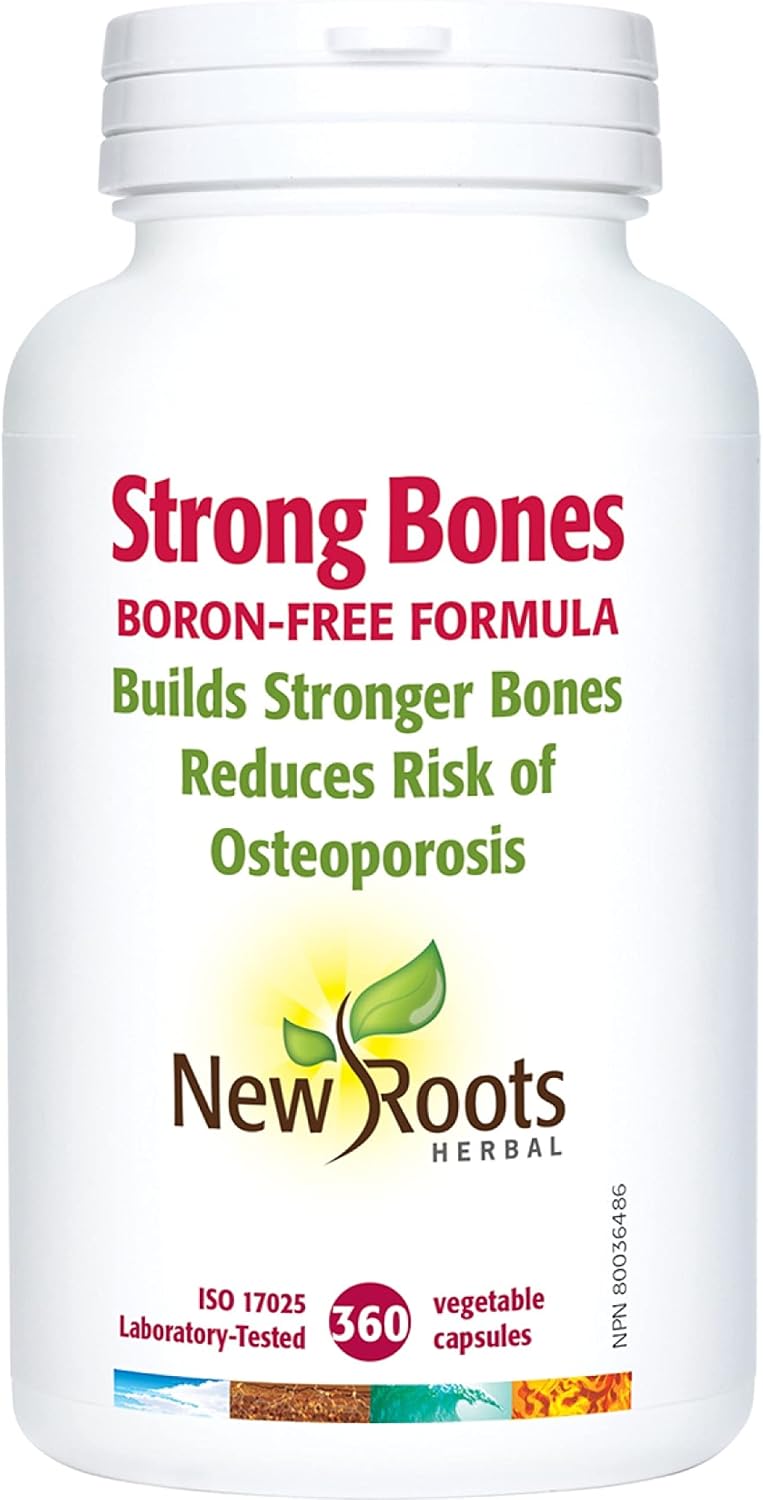 New Roots Herbal - Strong Bones 360 Capsules