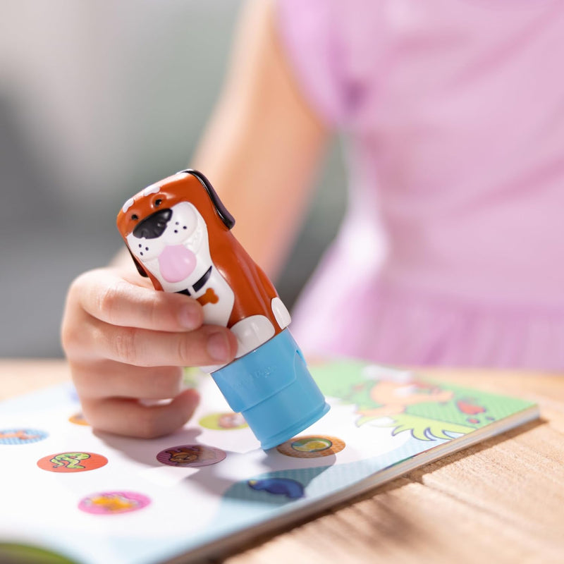 Melissa & Doug - Sticker WOW!- Activity Pad & Sticker Stamper - Dog
