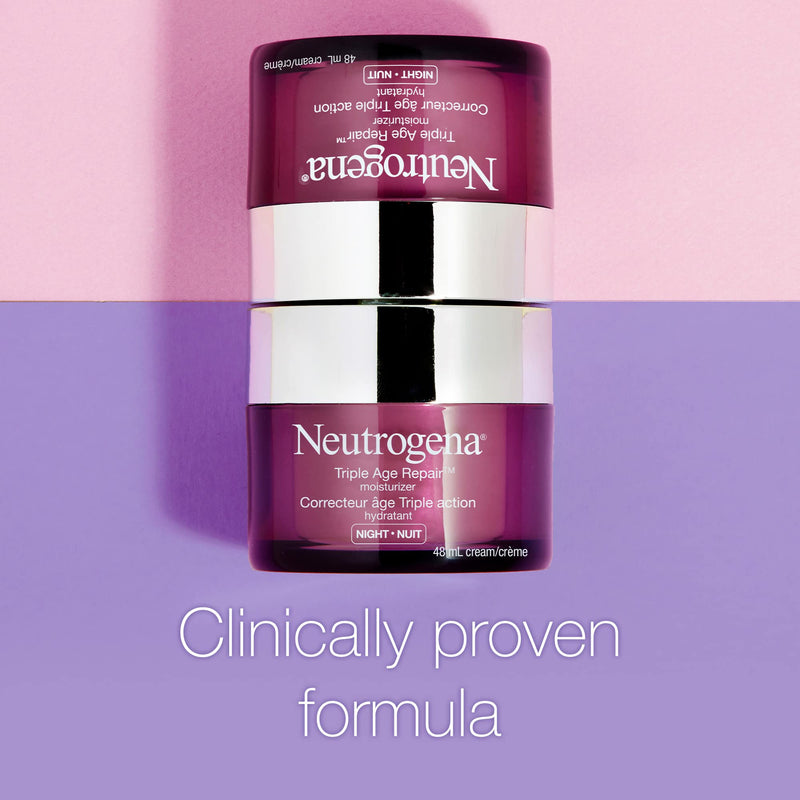 Neutrogena Triple Age Repair Night Cream, 48 mL