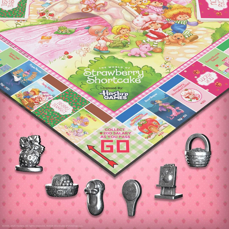 USAopoly - MONOPOLY STRAWBERRY SHORTCAKE
