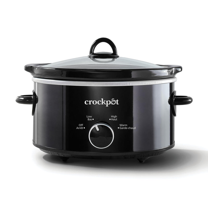 Crock-Pot Classic 2166871 4 qt Slow Cooker, Black