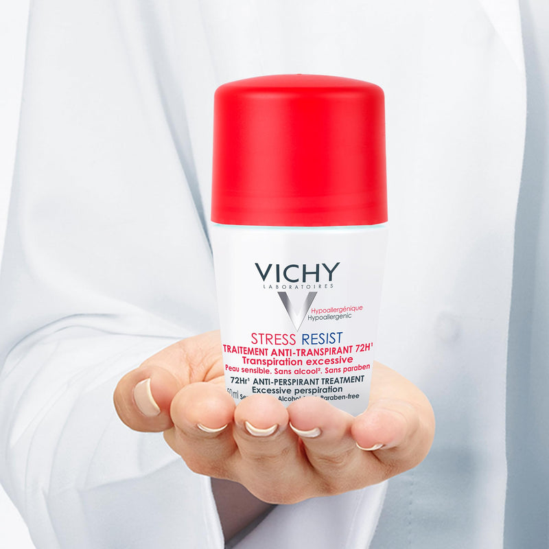 Vichy Stress Resist Antiperspirant Roll-On, 50 mL