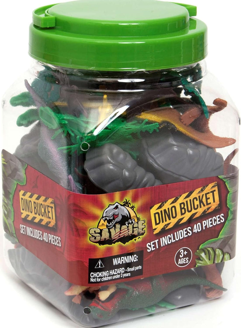 Boley - 40-Piece Dinosaur Bucket