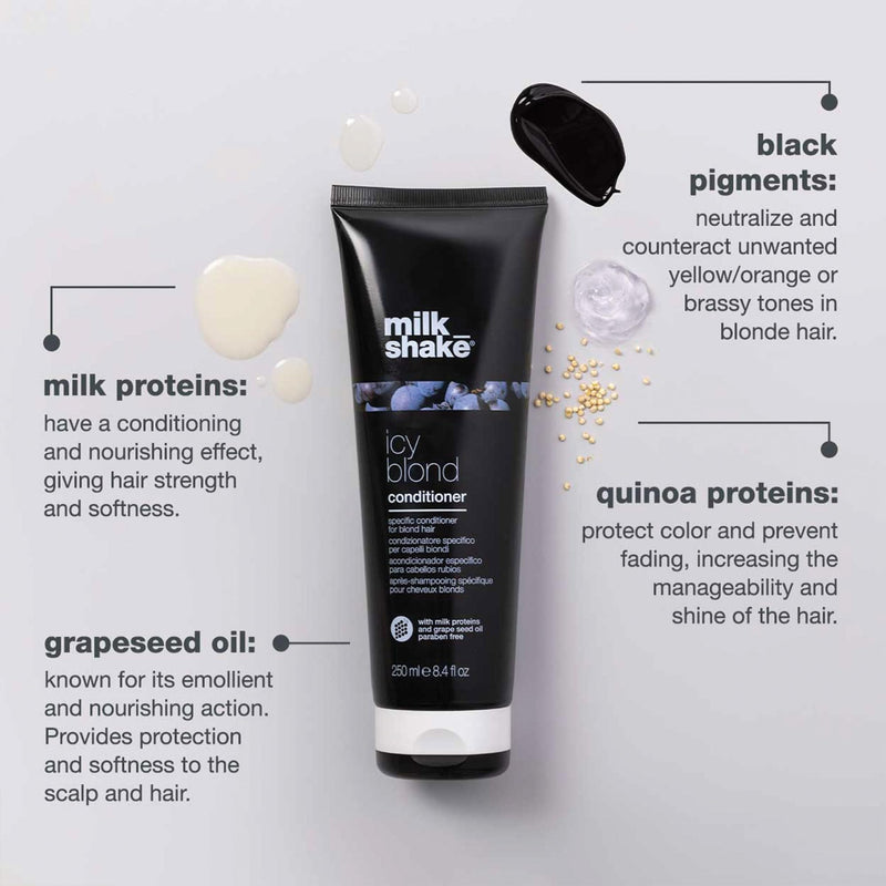 milk_shake - Icy Blond - Conditioner | 8.5 fl oz / 250 mL