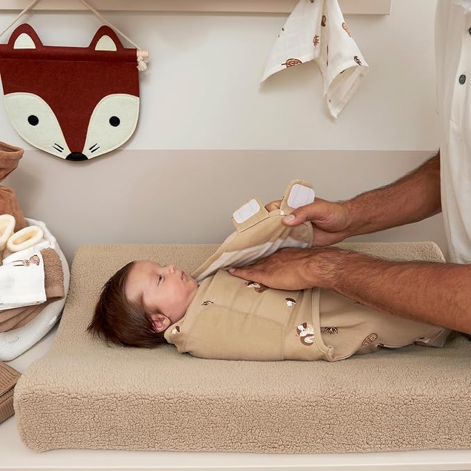 Meyco Baby - SwaddleMeyco swaddle - Forest Animals Sand | 4 to 6 months