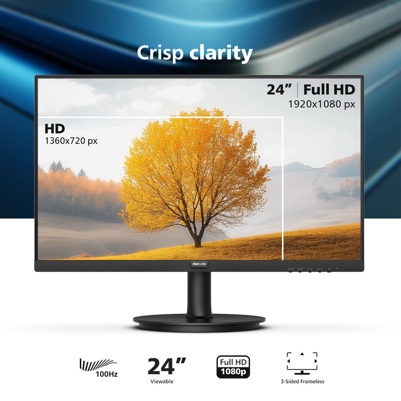 Philips 241V8LB 24-Inch Full HD Monitor