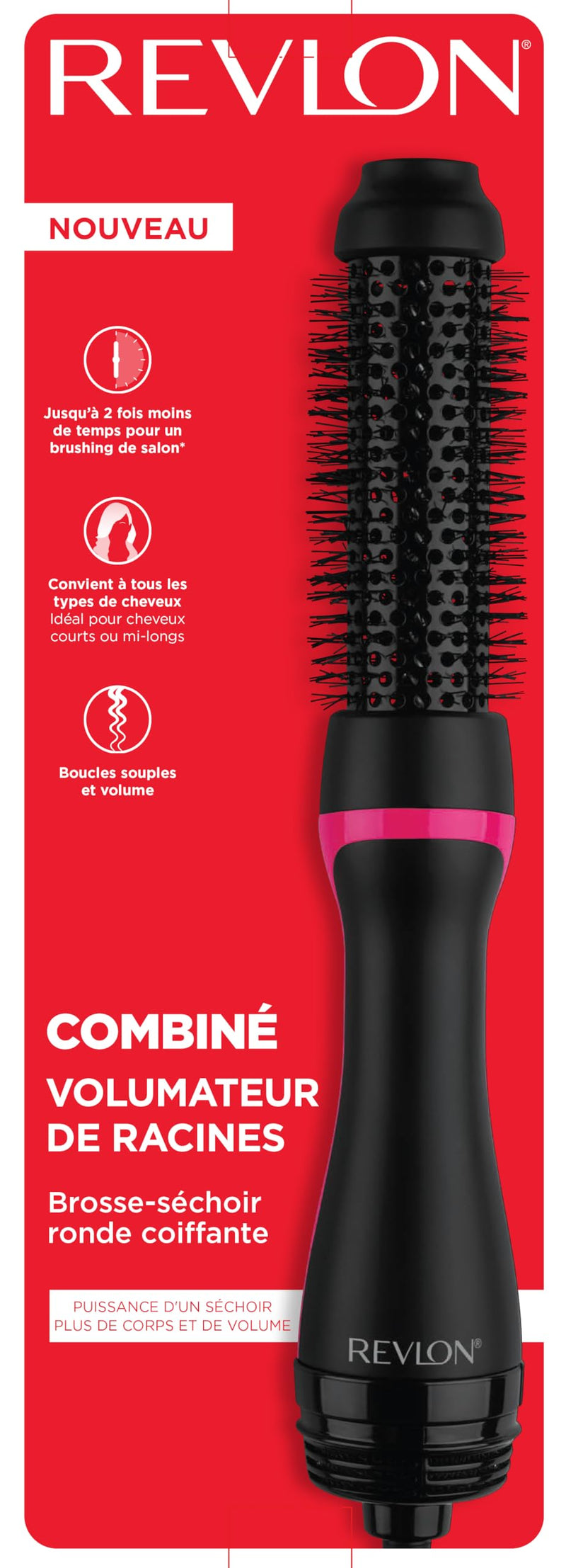 Revlon One-Step Root Booster RVDR5292F, Black