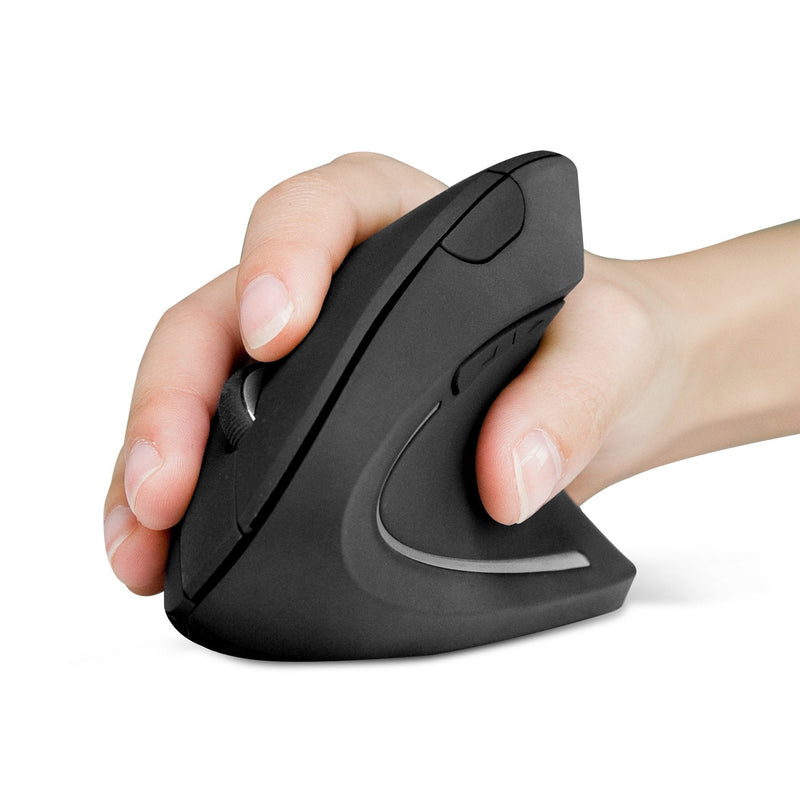 Anker - A7852 - 2.4 GHz Wireless Vertical Mouse - Black