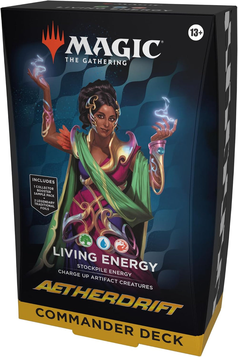 Wizards of The Coast - Magic The Gathering - Aetherdrift - Commander Deck