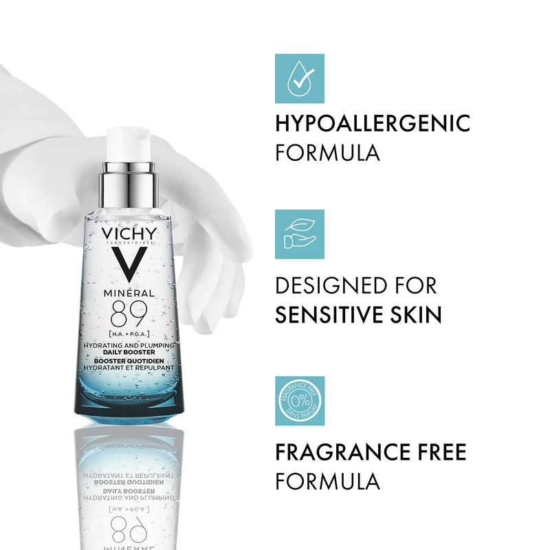 Vichy Minéral 89 Hyaluronic Acid Face Serum, 30 mL