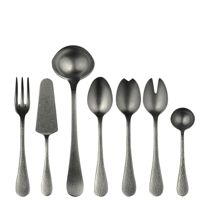 Mepra – Epoque Pewter Black Gold – 7-Piece Serving Set