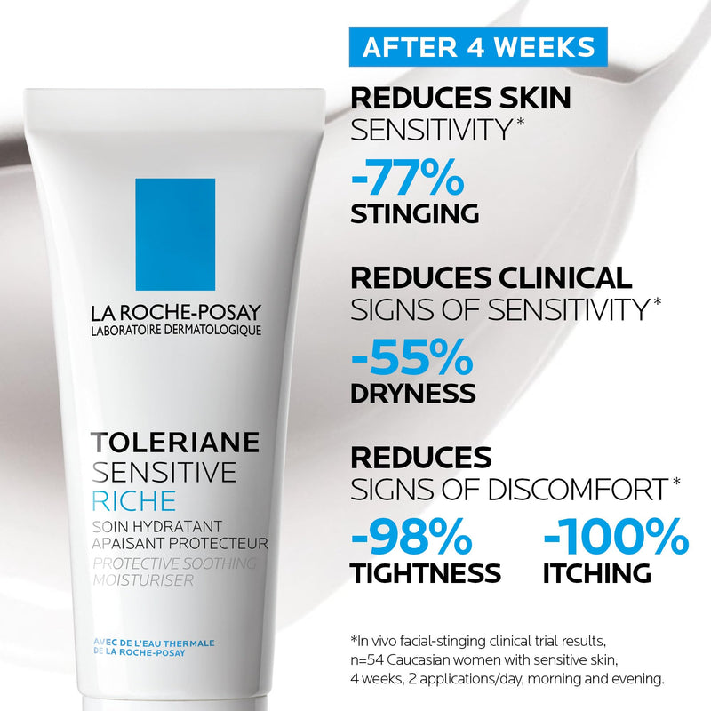 La Roche-Posay - Toleriane Sensitive Rich - Face Cream - 40 mL