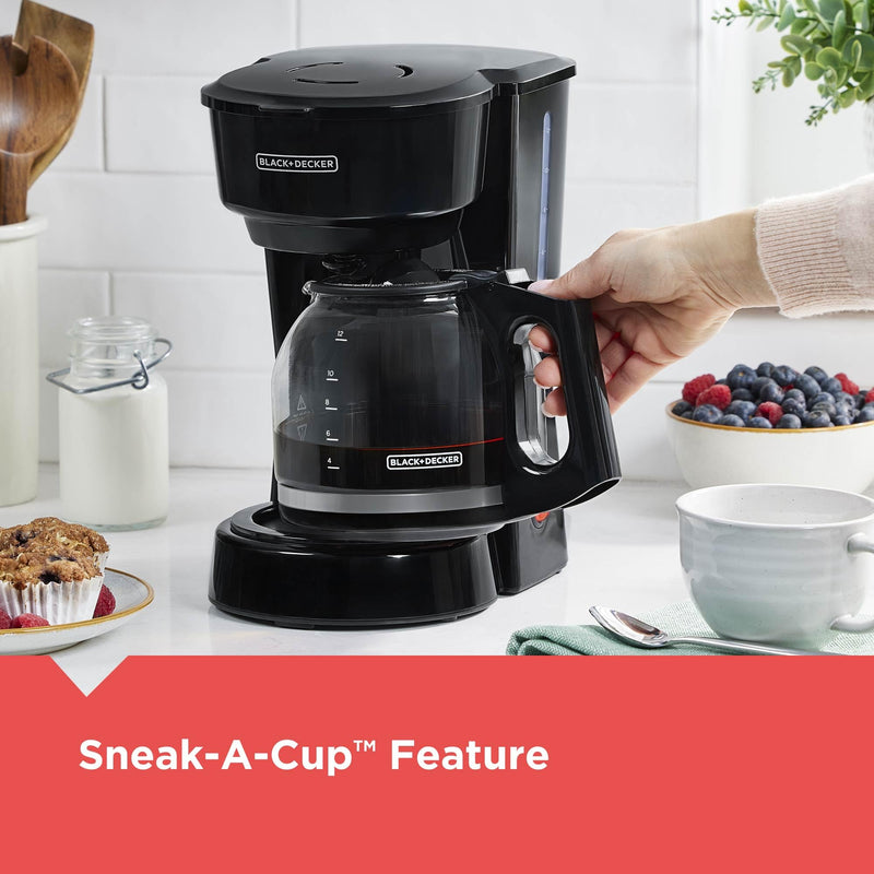 BLACK+DECKER - CM0915BKD - 12-Cup Switch Coffee Maker