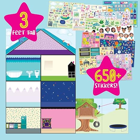 Craft-tastic: Wall Sticker Playhouse