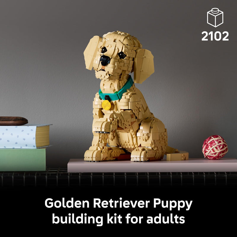 LEGO Icons Golden Retriever Puppy 11384