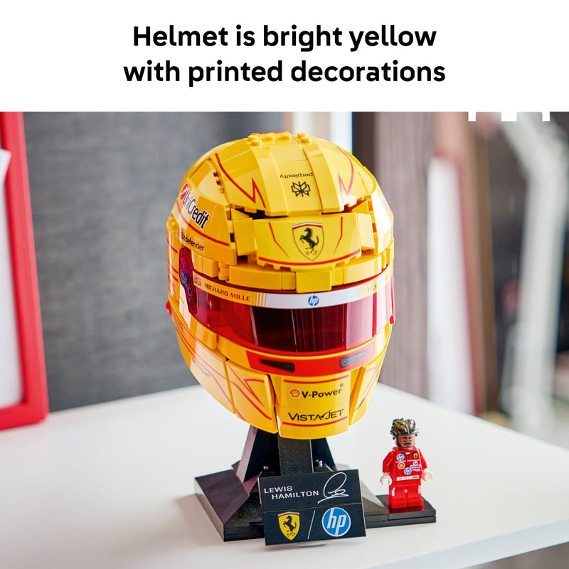 LEGO Editions Scuderia Ferrari HP Lewis Hamilton Helmet 43022