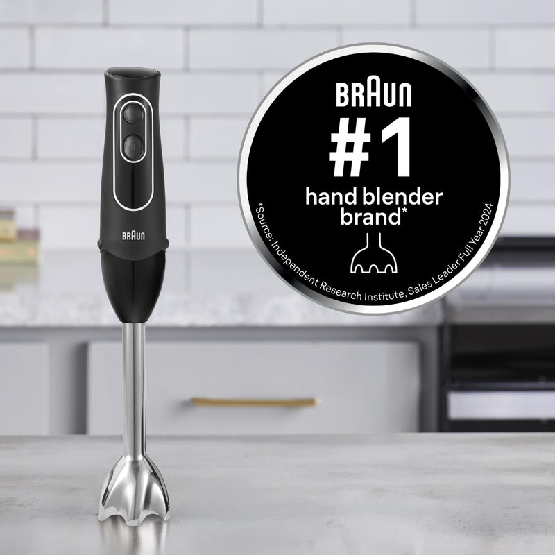 Braun MultiQuick 5 MQ505 Immersion Blender with Whisk and Beaker