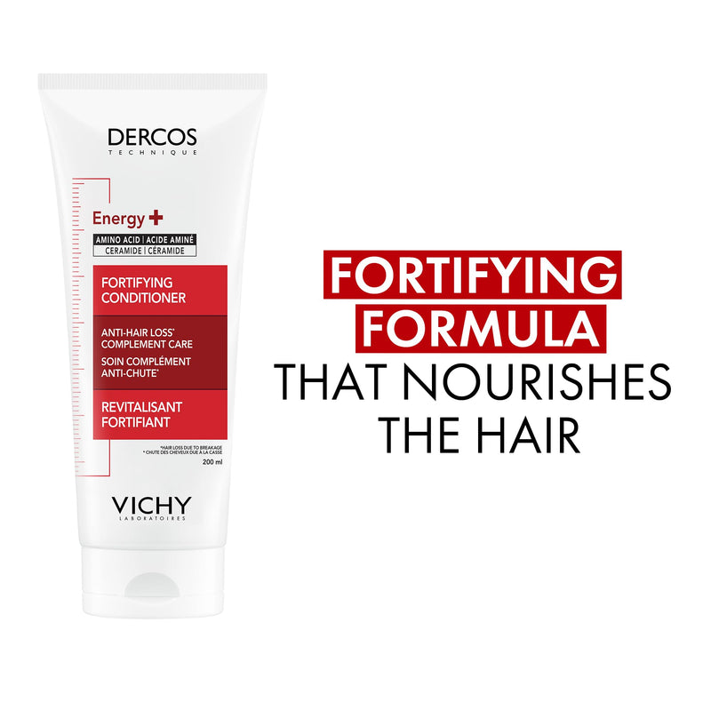 Vichy Dercos Energy+ Fortifying Conditioner, 200 mL