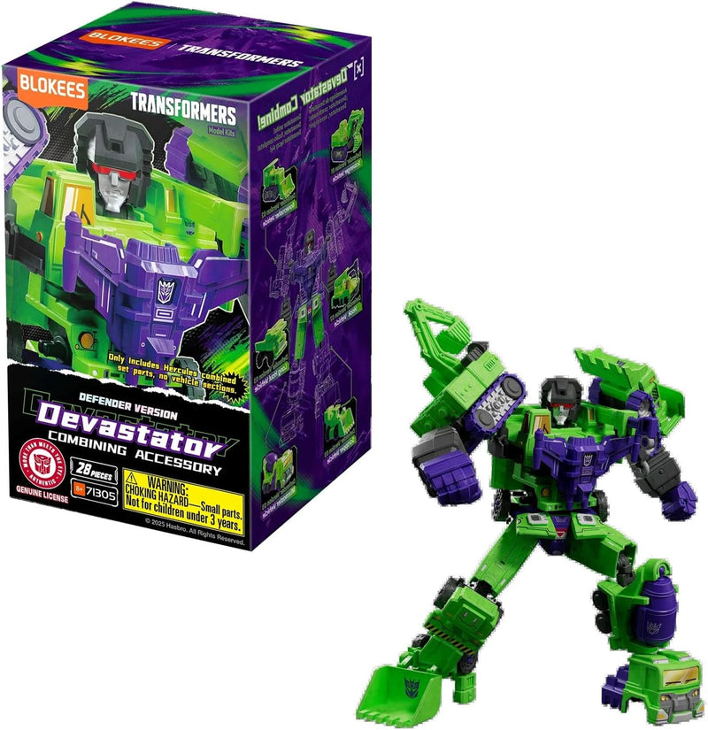 BLOKEES - TRANSFORMERS - ACCESSOIRE DE COMBINAISON DEVASTATOR VERSION DÉFENDEUR