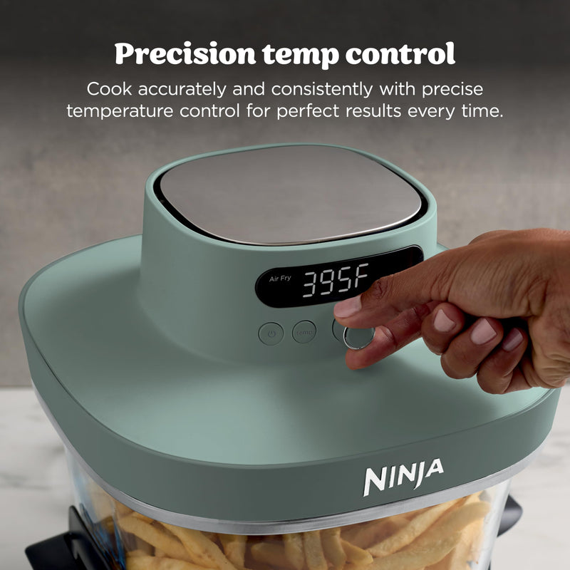 Ninja – Crispi Pro AS101CDG Glass Air Fryer – Ash Grey – product image 4
