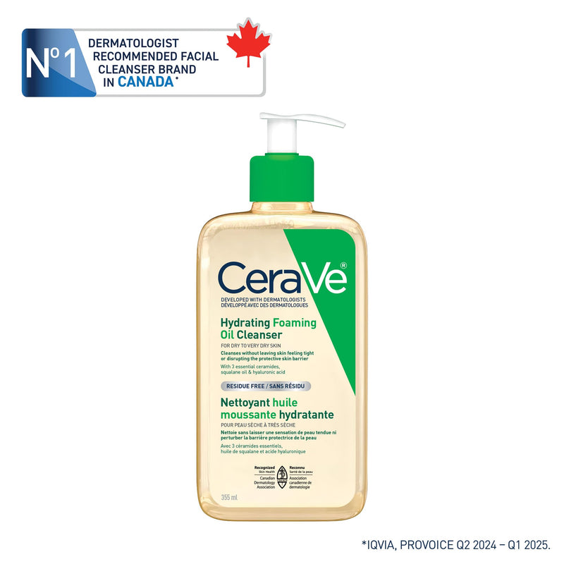 CeraVe - Hydrating Foaming Oil Cleanser - 562 mL
